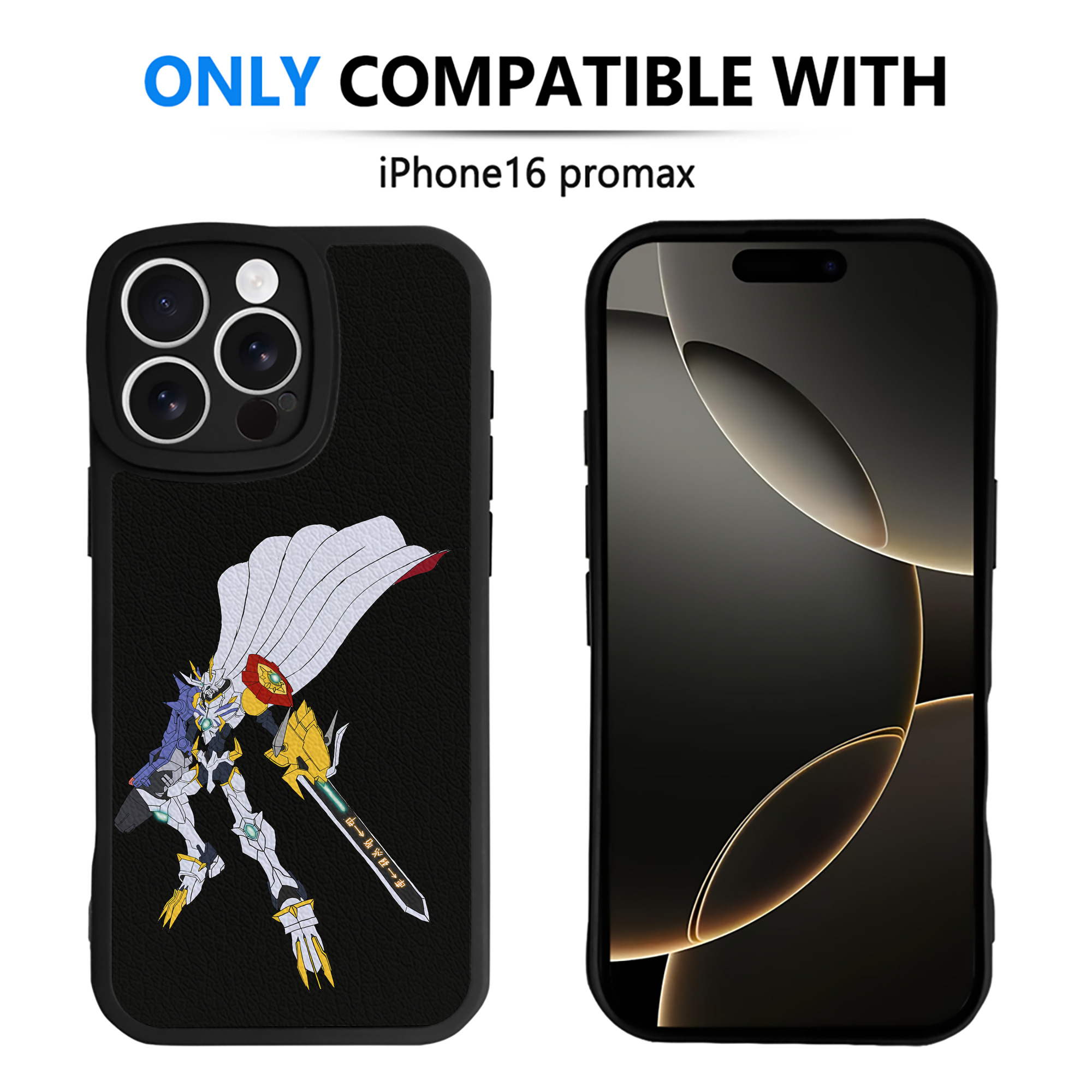（画像用） Digimon デジタルモンスター/デジモン 【iPhone 16シリーズ対応】シリコンスマホケース（レザー調） 材質：シリコン